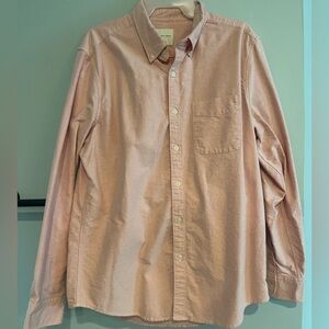 American Eagle Outfitters Light Pink Casual Shirt